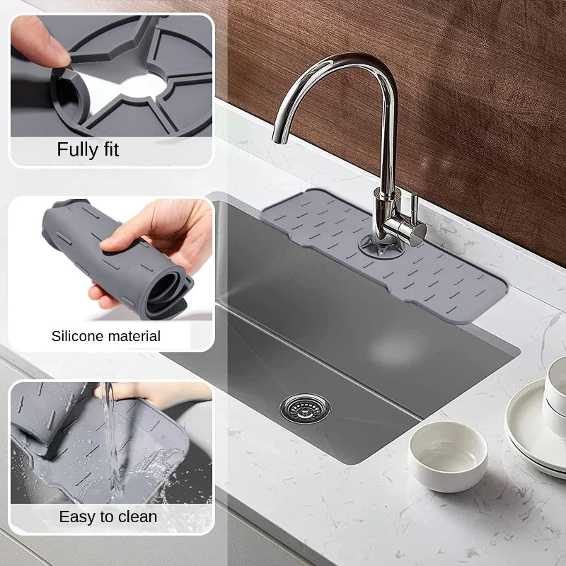 Silicone Kitchen Faucet Mat